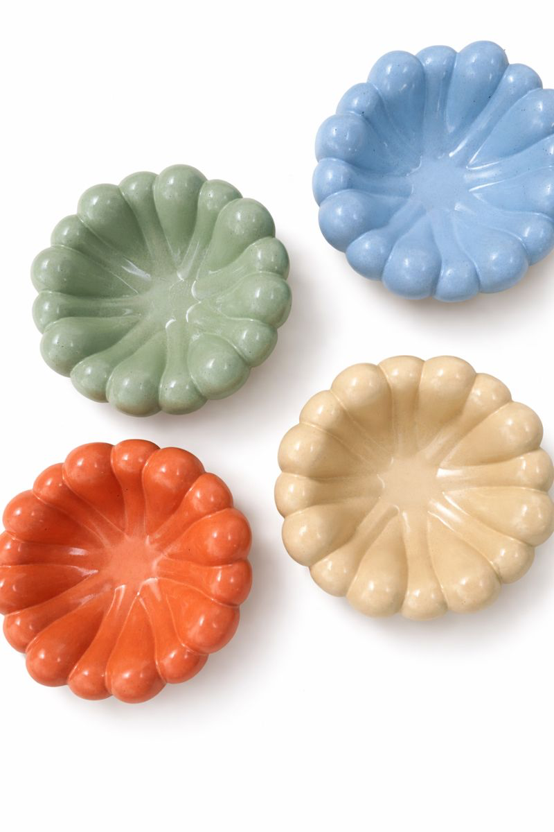 Flower Concrete Jewellery Dish