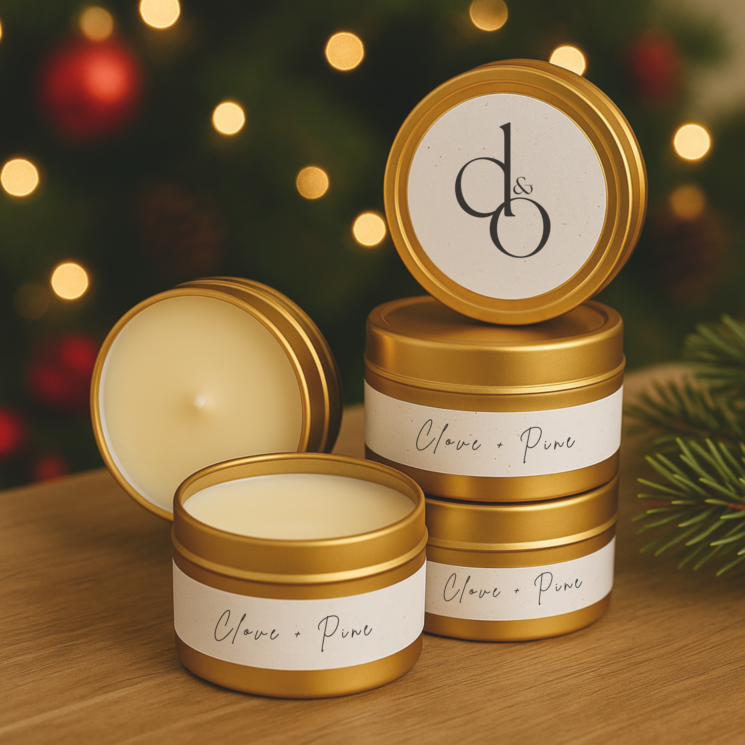 Clove + Pine Travel Tin