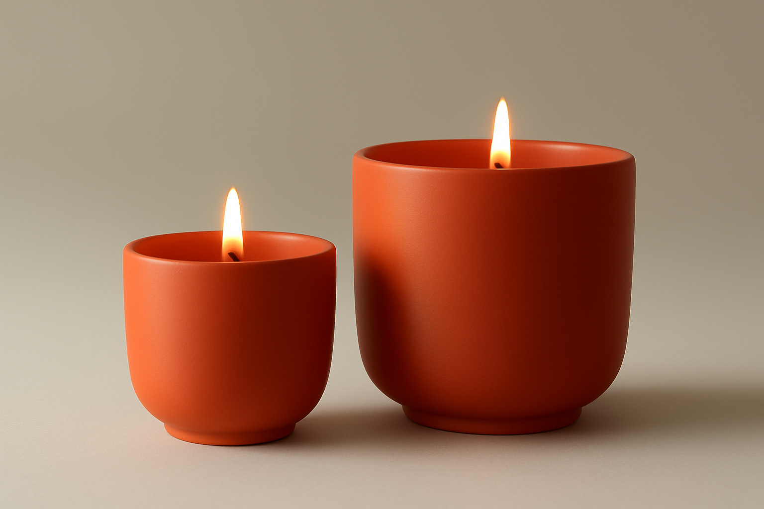Tangerine + Neroli Concrete Candle