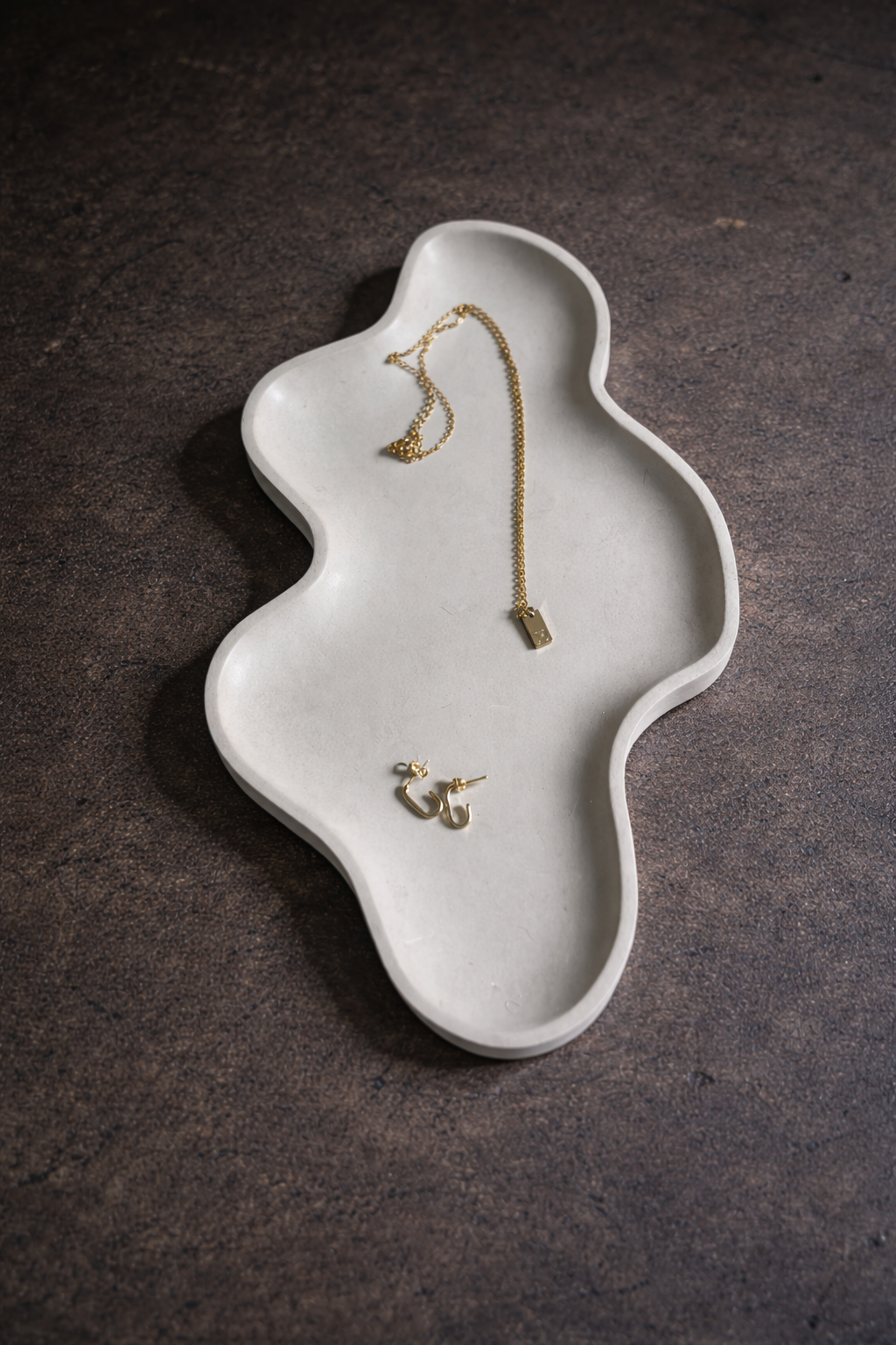 Natural Wave Jewelry Dish
