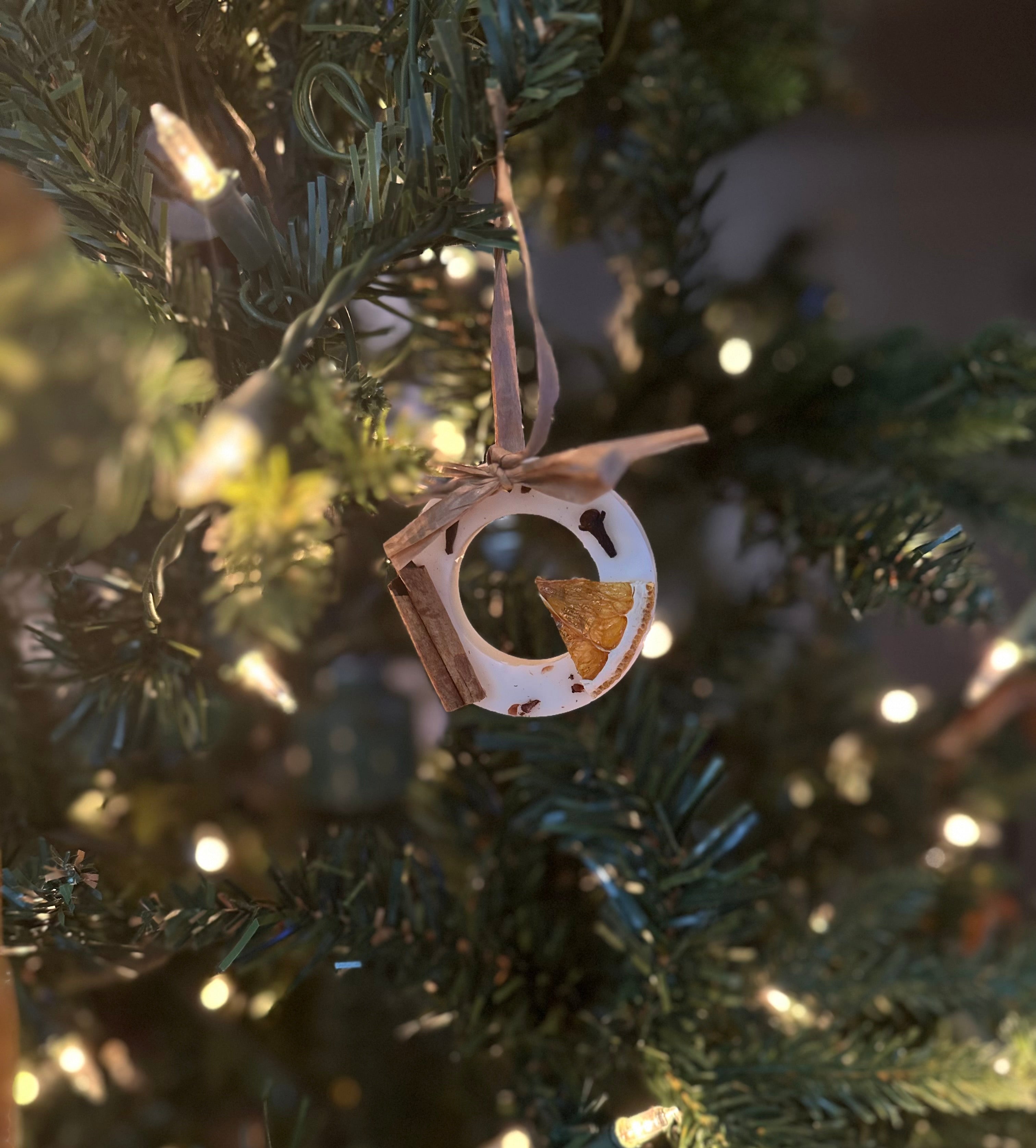 Wreath Christmas Tree Decorations/ Wax Melt