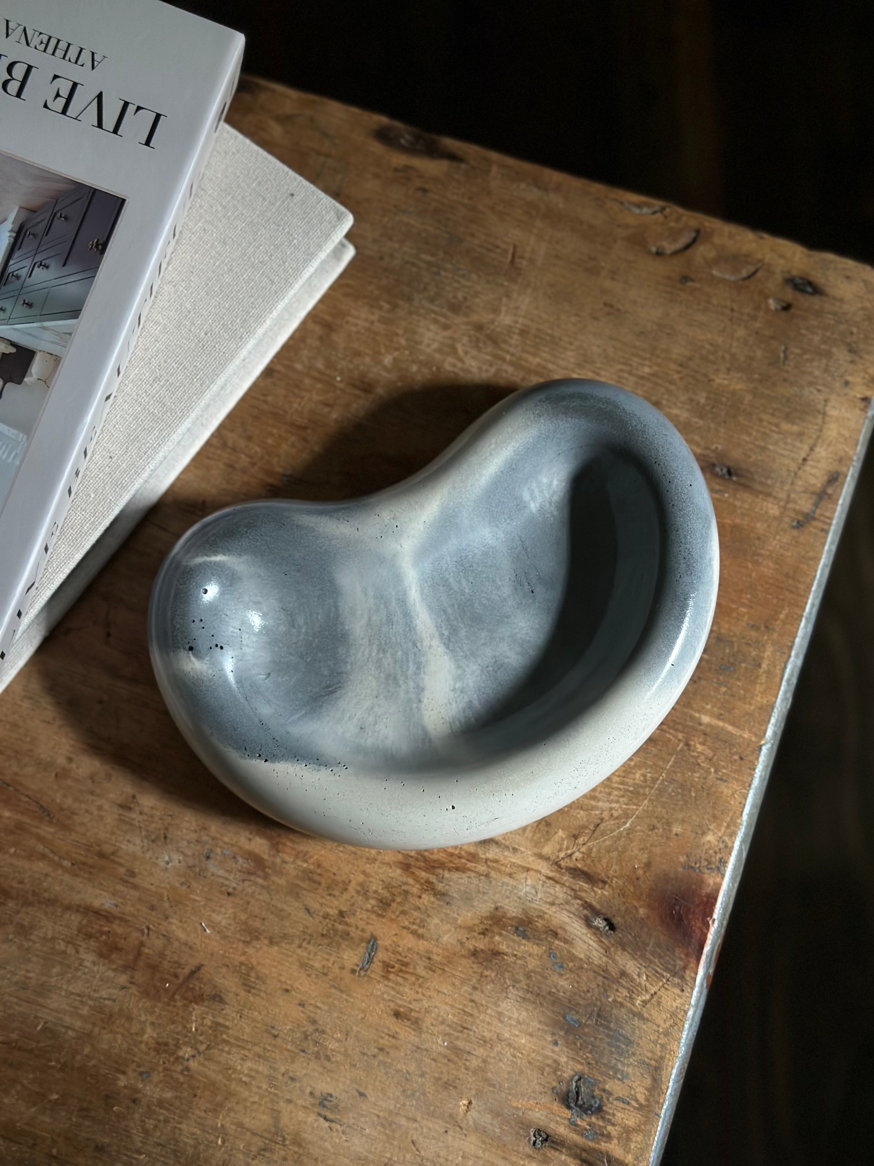 Bean Shaped Jewelry Dish