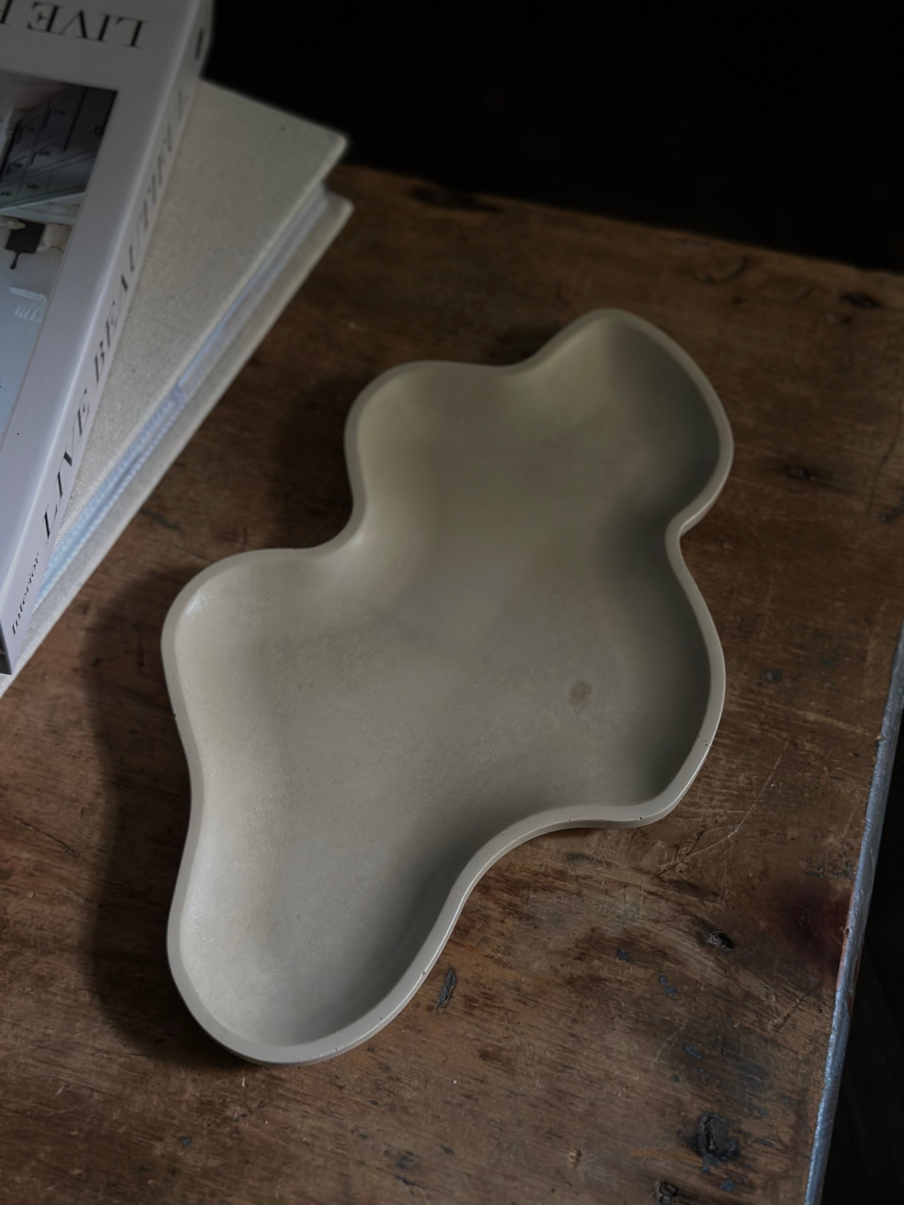 Wave Jewelry Dish - Sand