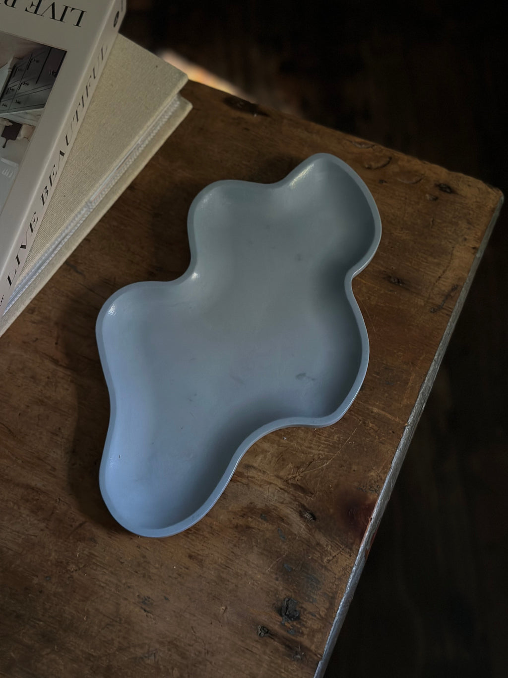 Wave Jewelry Dish - Blue