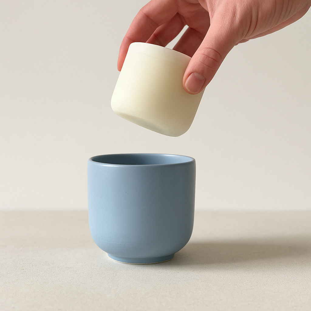 Eucalyptus + Mint Concrete Candle