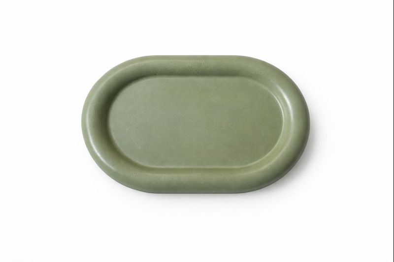 Oval Concrete Jewelry Dish