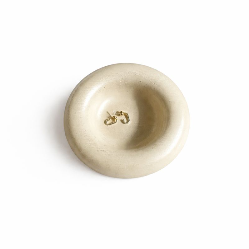 Round Concrete Jewellery Dish